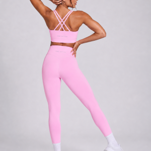 Conjunto Deportivo Top + Leggings de Tiro Alto